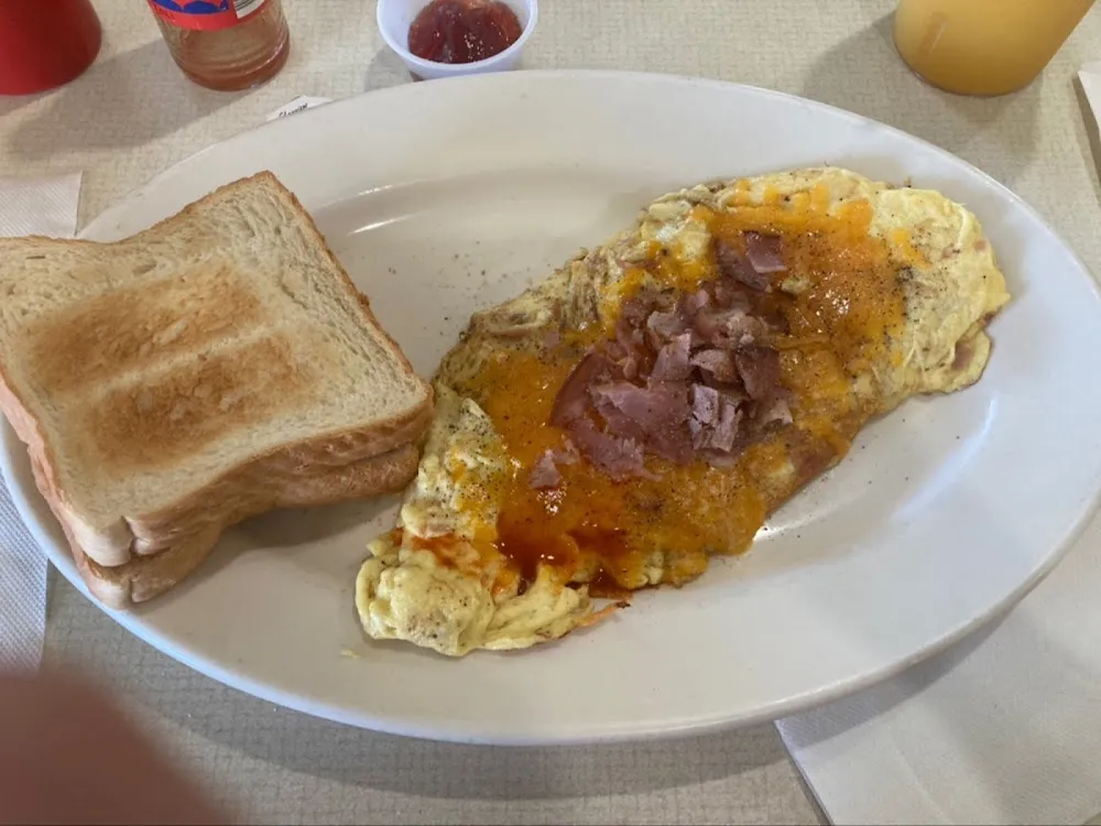 Ham and Cheese Omelette